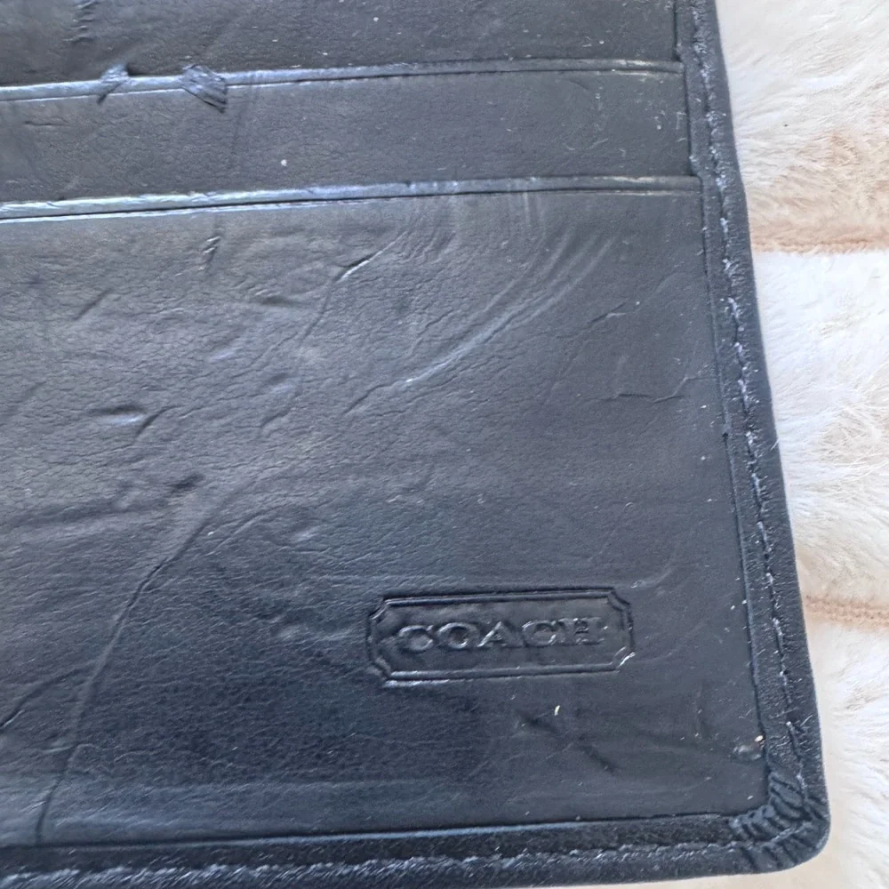 Coach  Black Leather wallet